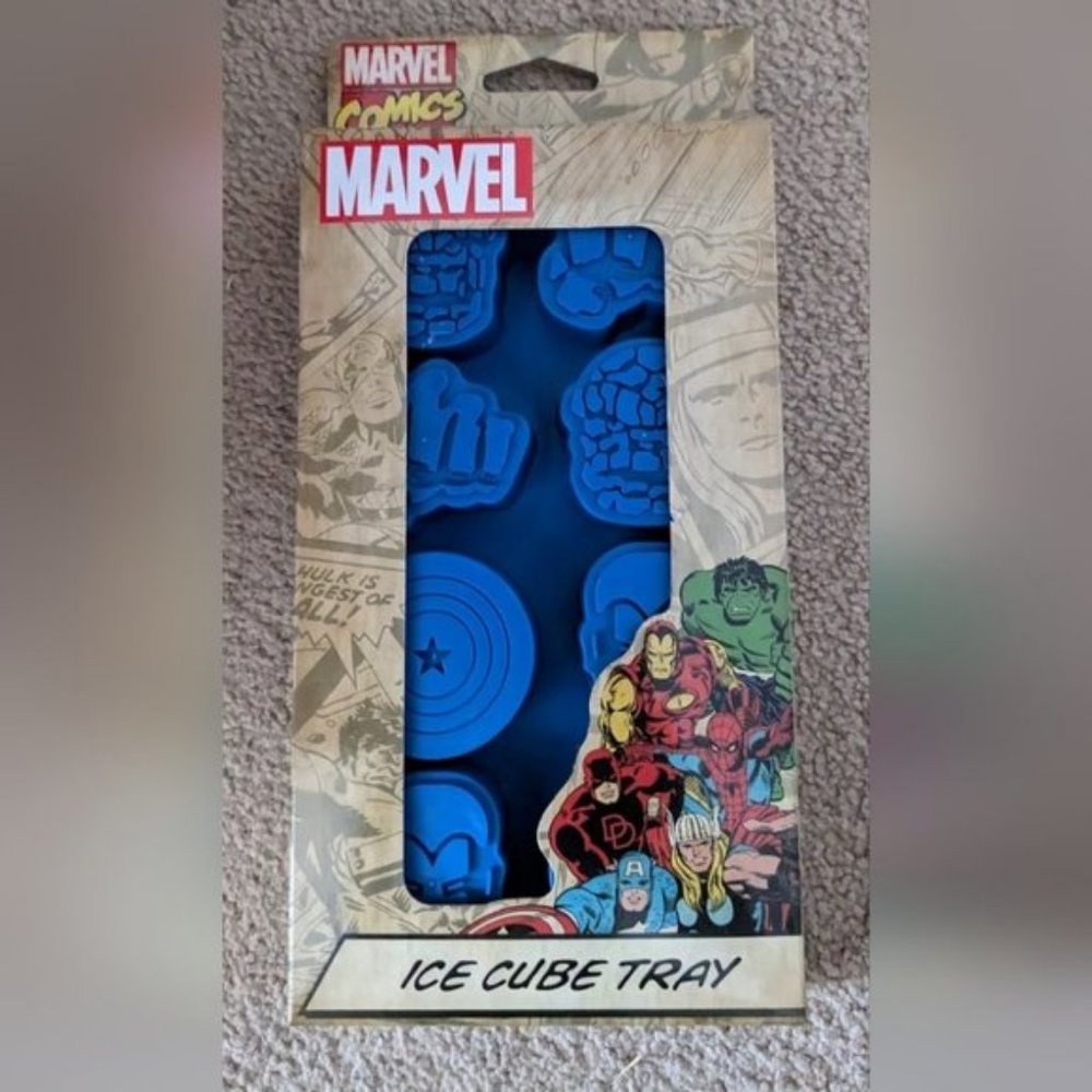 Marvel Comics Ice Cube Tray NIB